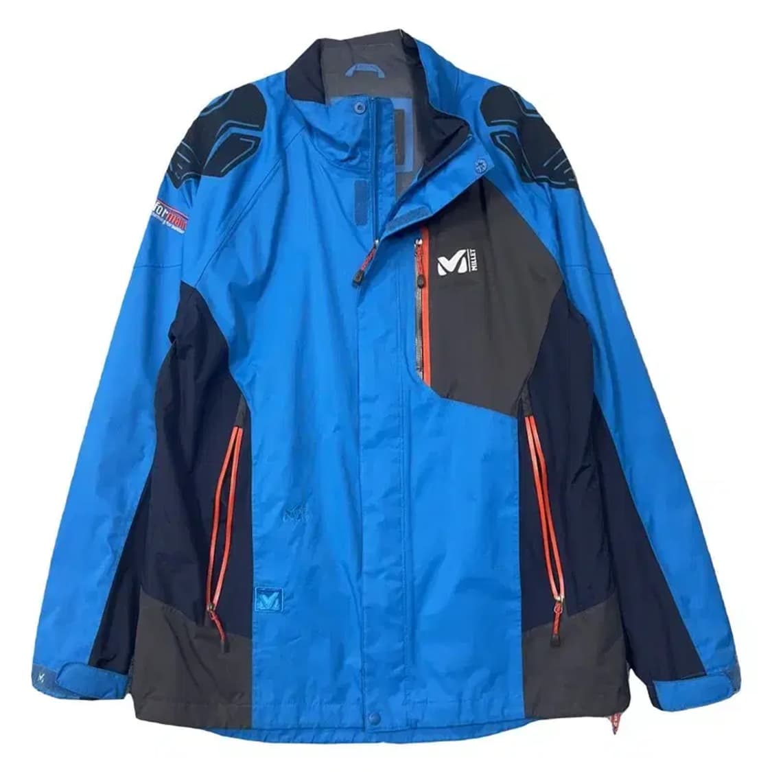 밀레 블루 로고 기능성 바람막이 100 상품이미지1