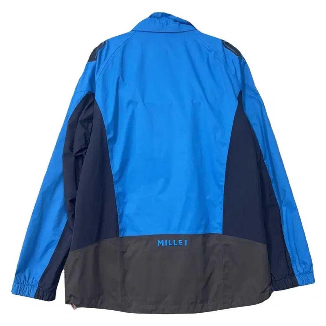밀레 블루 로고 기능성 바람막이 100 상품이미지2