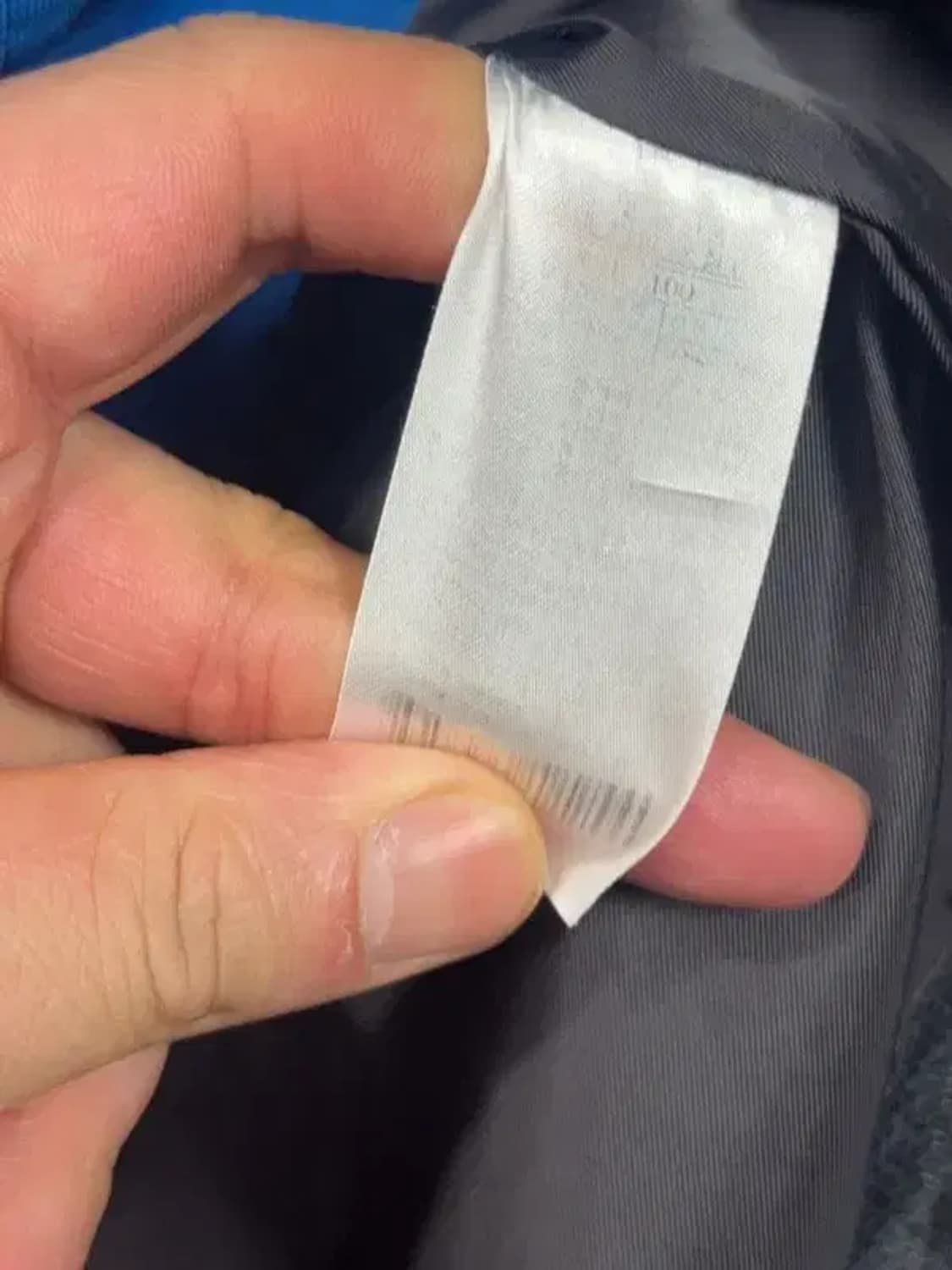 밀레 블루 로고 기능성 바람막이 100 상품이미지7