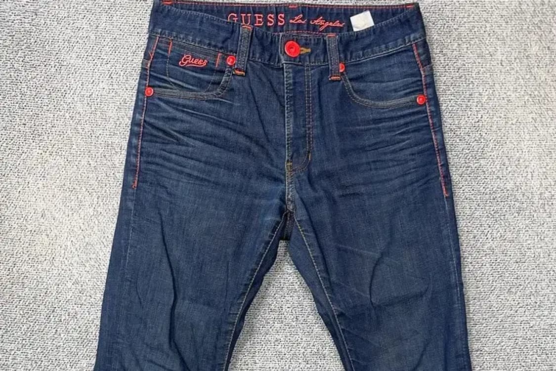 게스 로고 캐주얼 청바지 28 상품이미지3