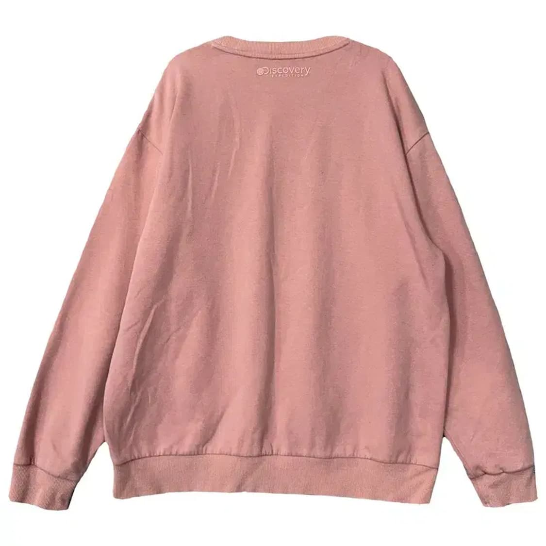 디스커버리 프린팅 라이트 핑크 맨투맨 100 상품이미지2