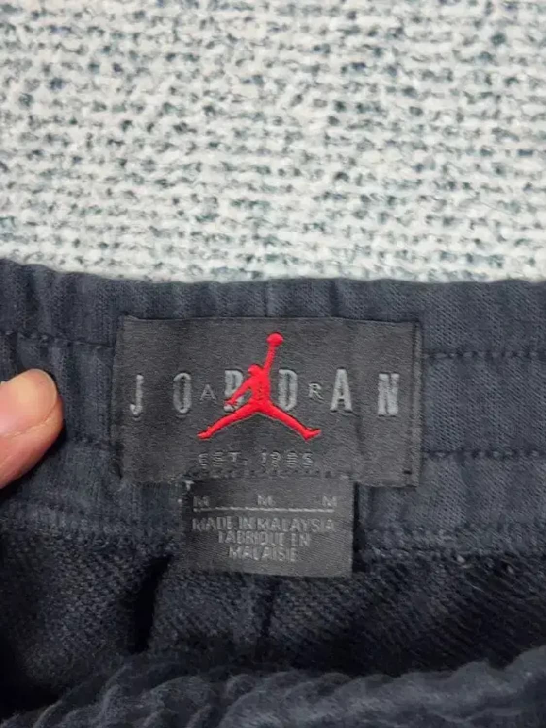 조던 프린팅 네이비 조거팬츠 M 상품이미지6