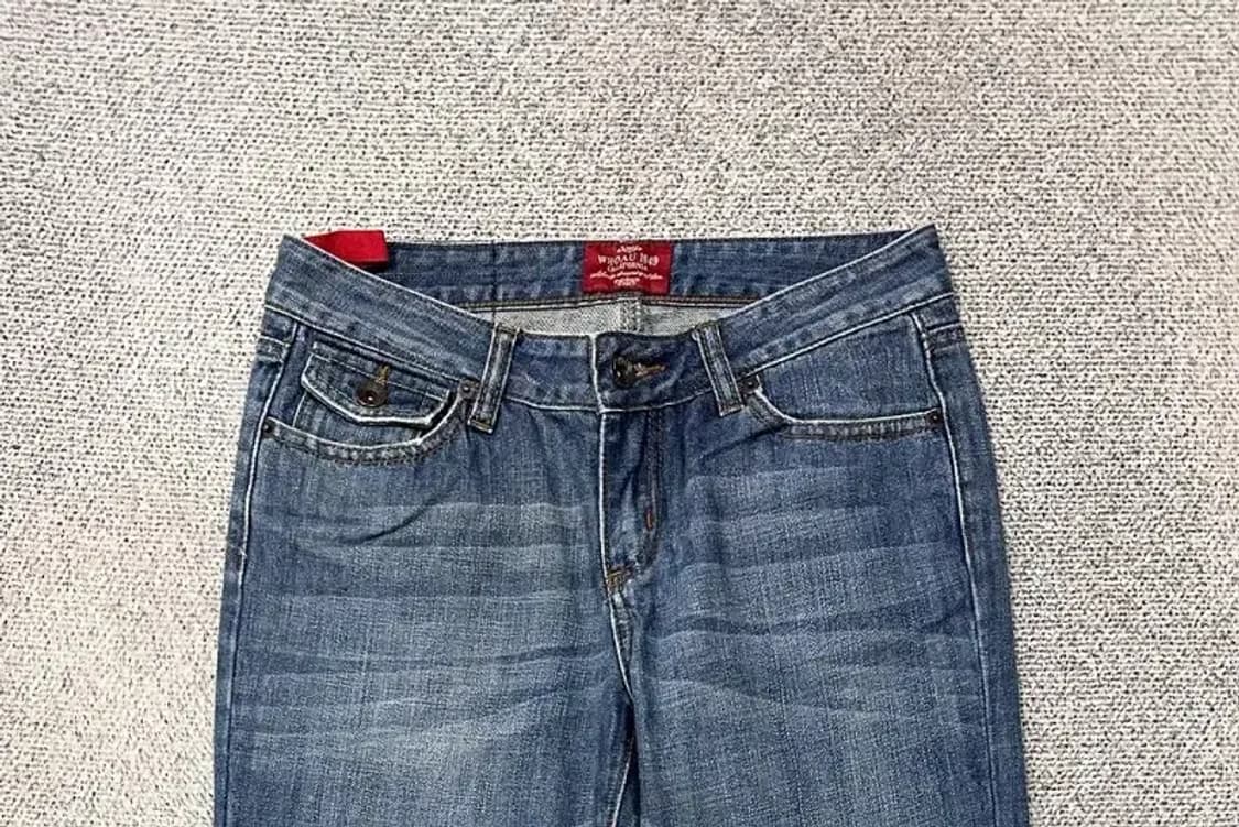 후아유 워싱 Y2K 빈티지 부츠컷 청바지 27" 상품이미지3