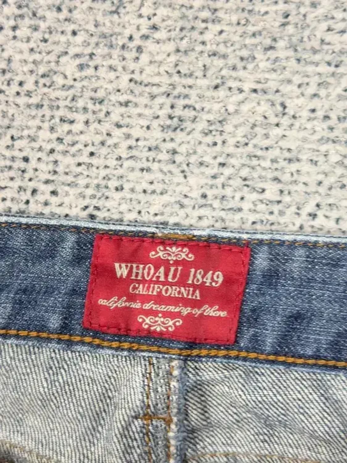 후아유 워싱 Y2K 빈티지 부츠컷 청바지 27" 상품이미지7