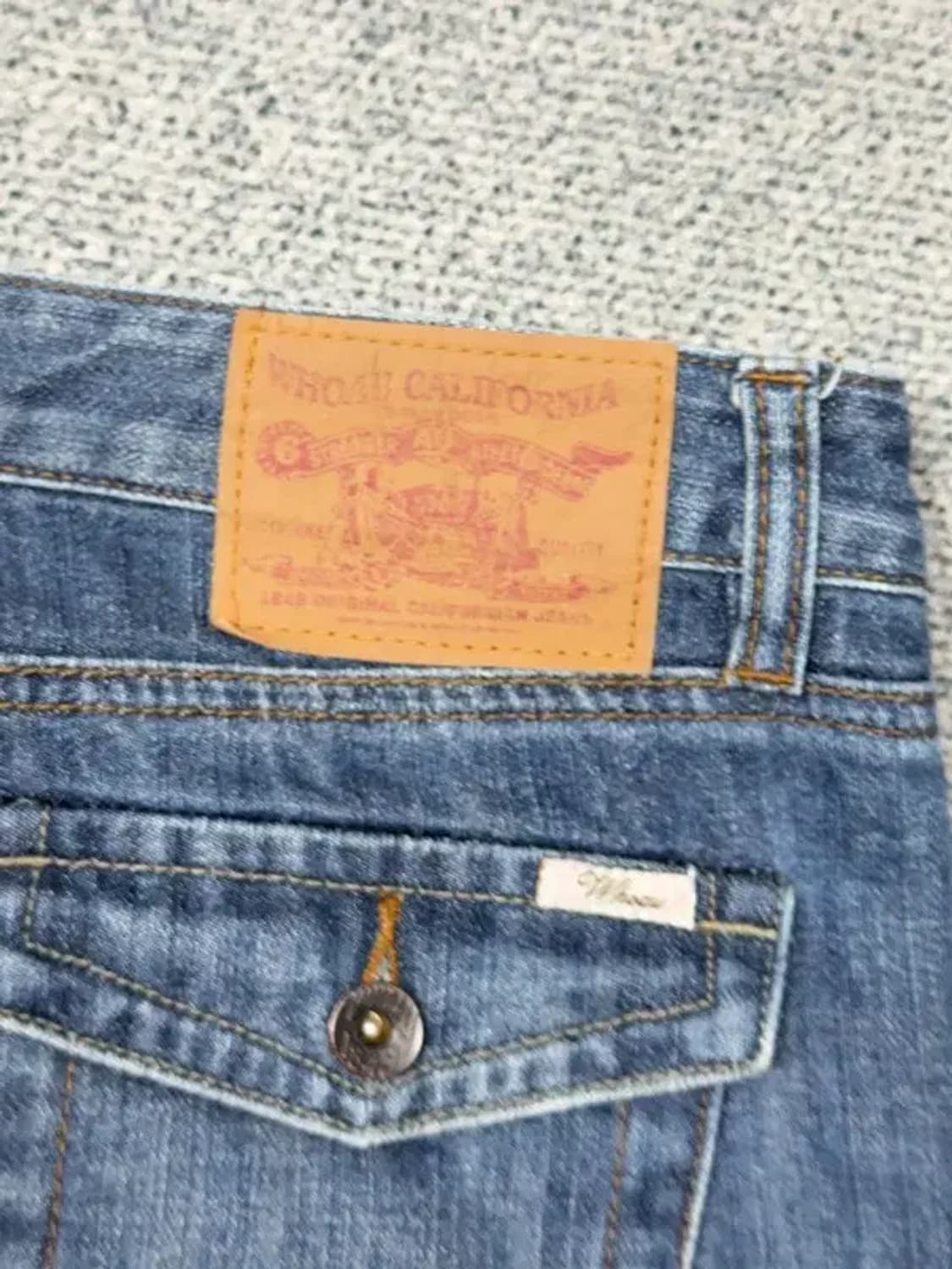 후아유 워싱 Y2K 빈티지 부츠컷 청바지 27" 상품이미지8