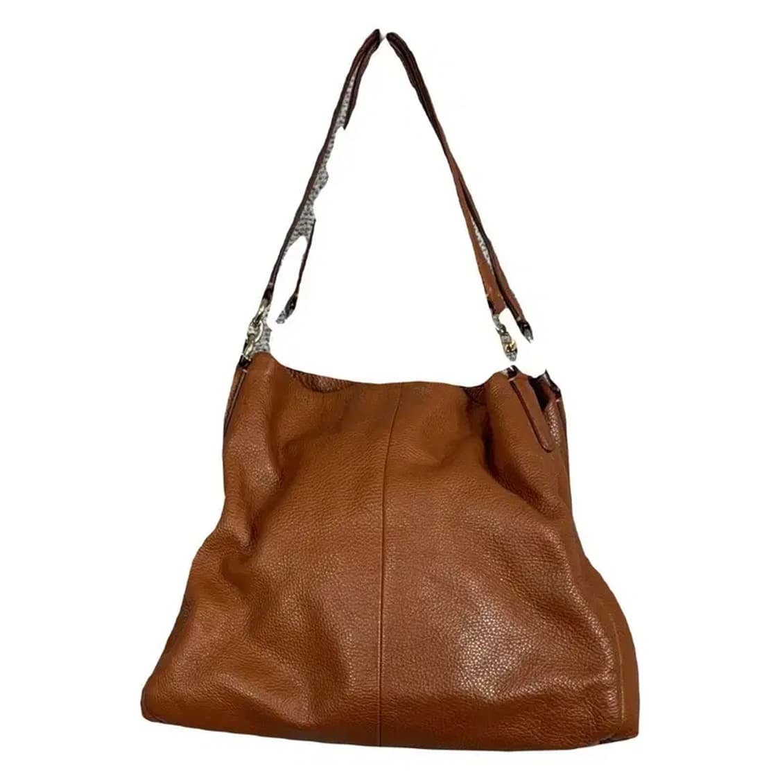 코치 브라운 빈티지 레더 숄더백 상품이미지2