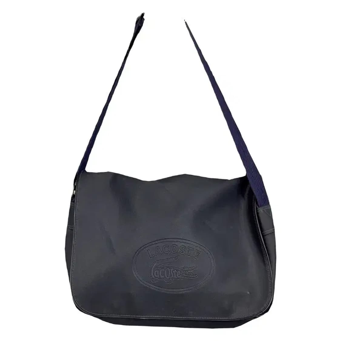 라코스테 서광 로고 빈티지 블랙 크로스 백 상품이미지1