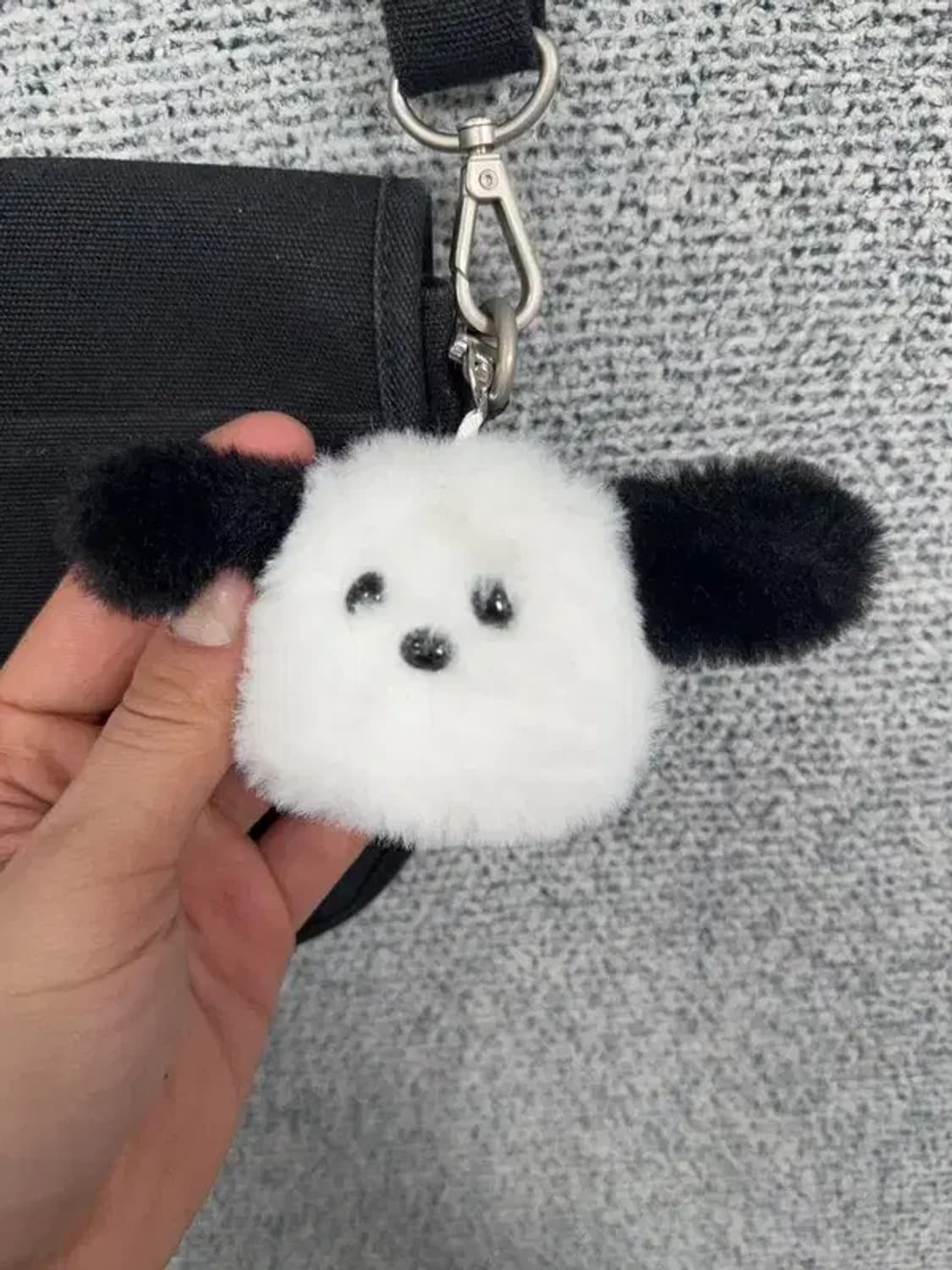 캉골 블랙 키링 크로스 백 상품이미지5