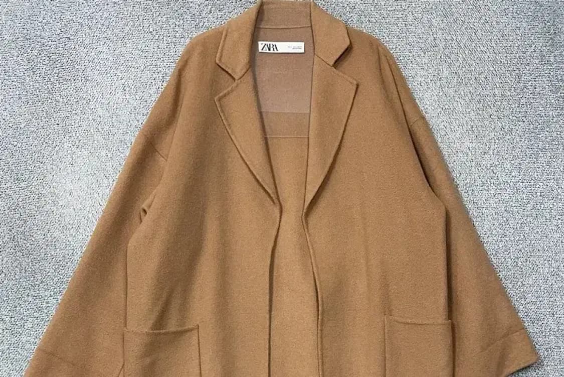 자라 카멜 울 맥코트 S 상품이미지3