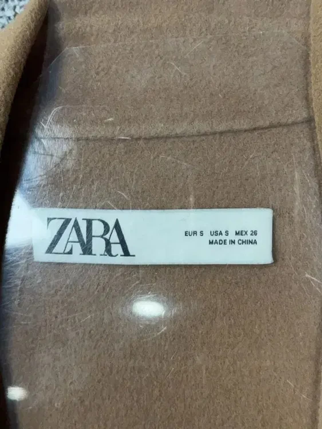 자라 카멜 울 맥코트 S 상품이미지7