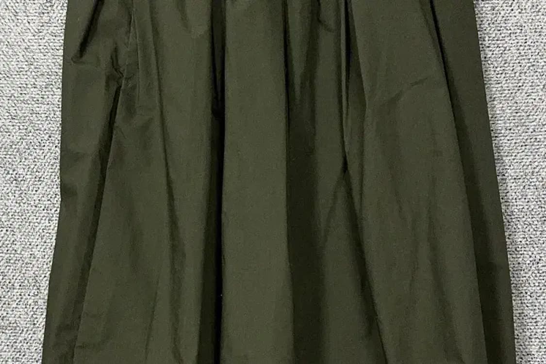 유니클로 카키 롱 스커트 S 상품이미지4