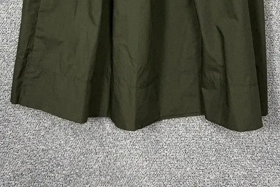 유니클로 카키 롱 스커트 S 상품이미지5