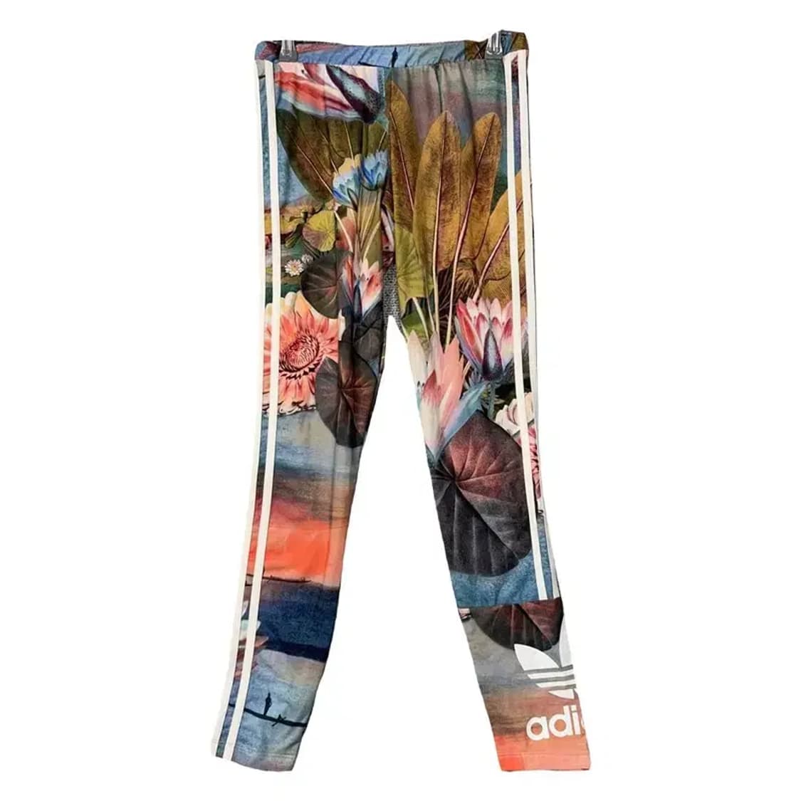 아디다스 플라워 다채색 레깅스 S 상품이미지1