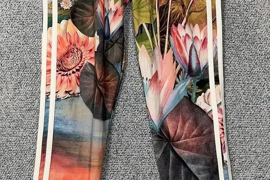 아디다스 플라워 다채색 레깅스 S 상품이미지4