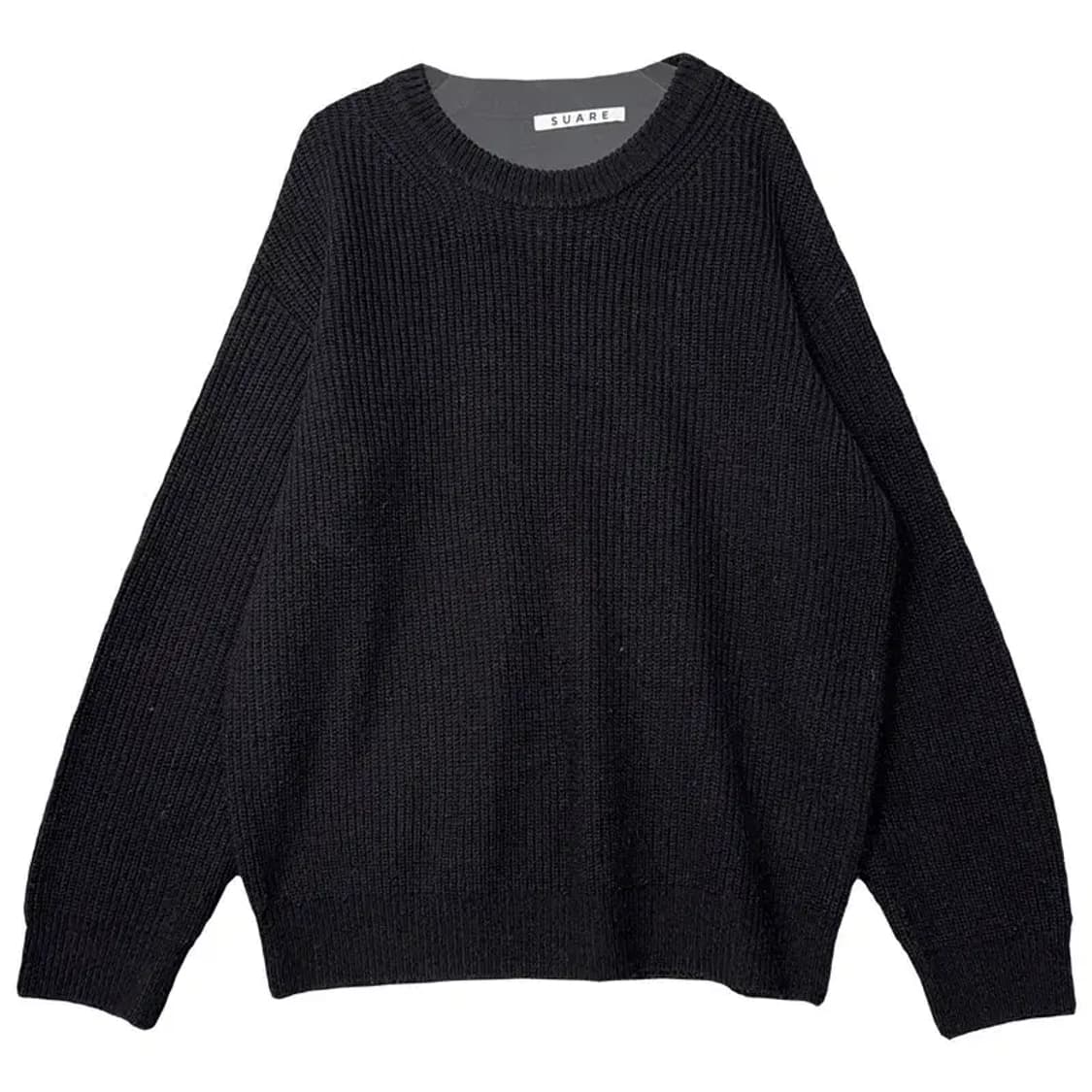수아레 블랙 아크릴 니트 XL 상품이미지1