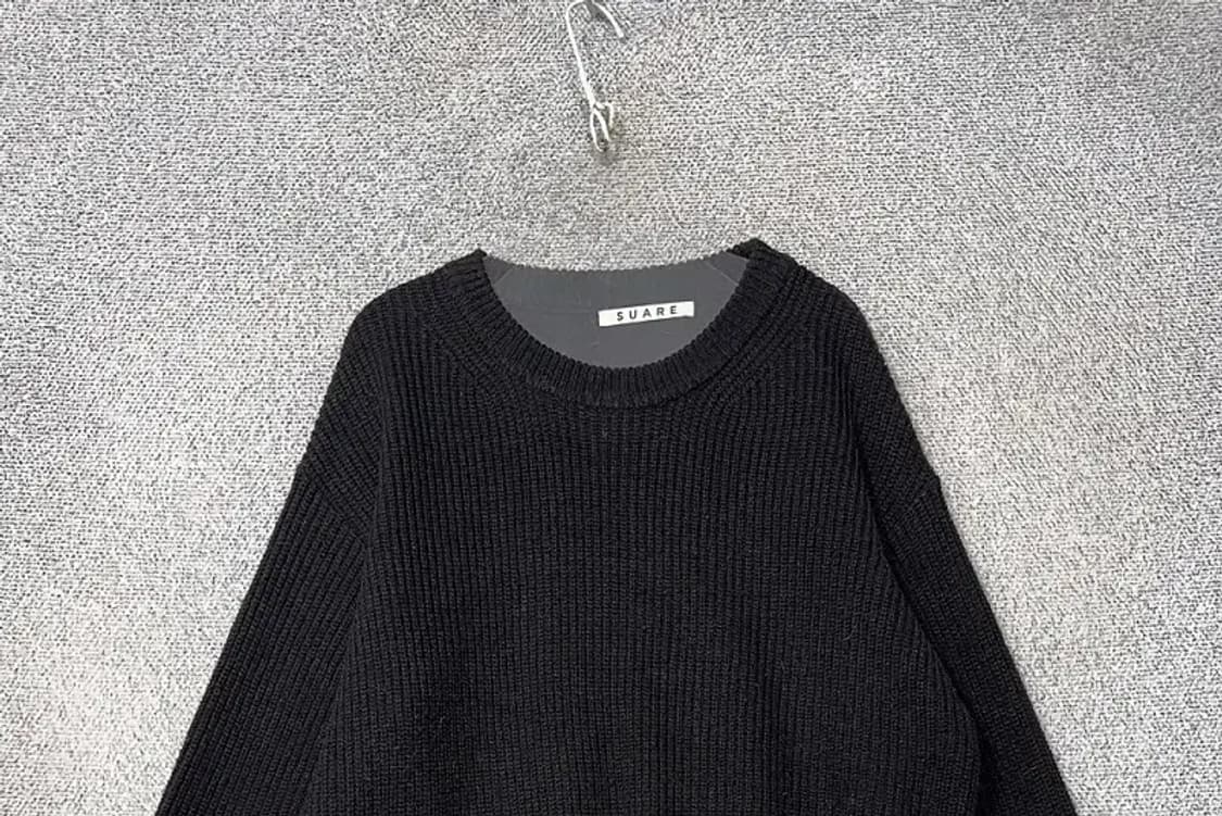 수아레 블랙 아크릴 니트 XL 상품이미지3