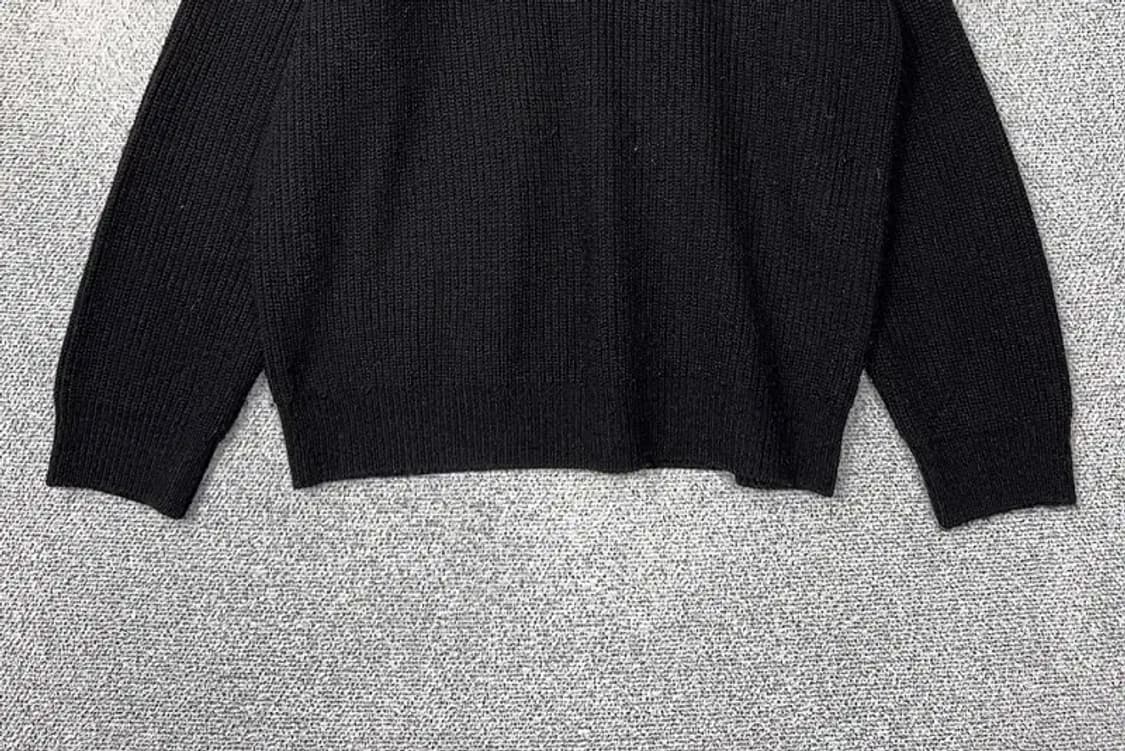 수아레 블랙 아크릴 니트 XL 상품이미지4