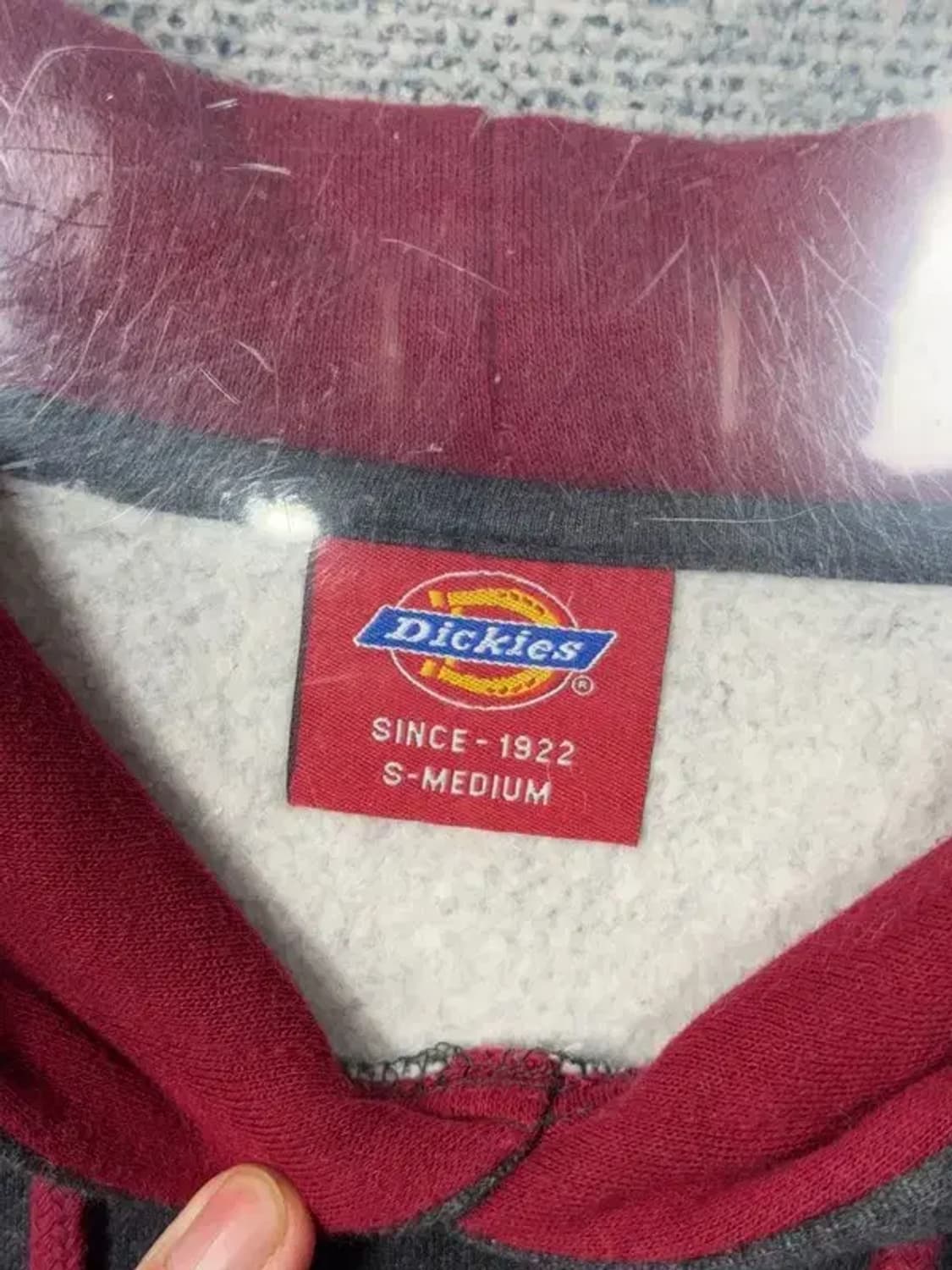 디키즈 프린팅 그레이 후드티 S-MEDIUM 상품이미지7