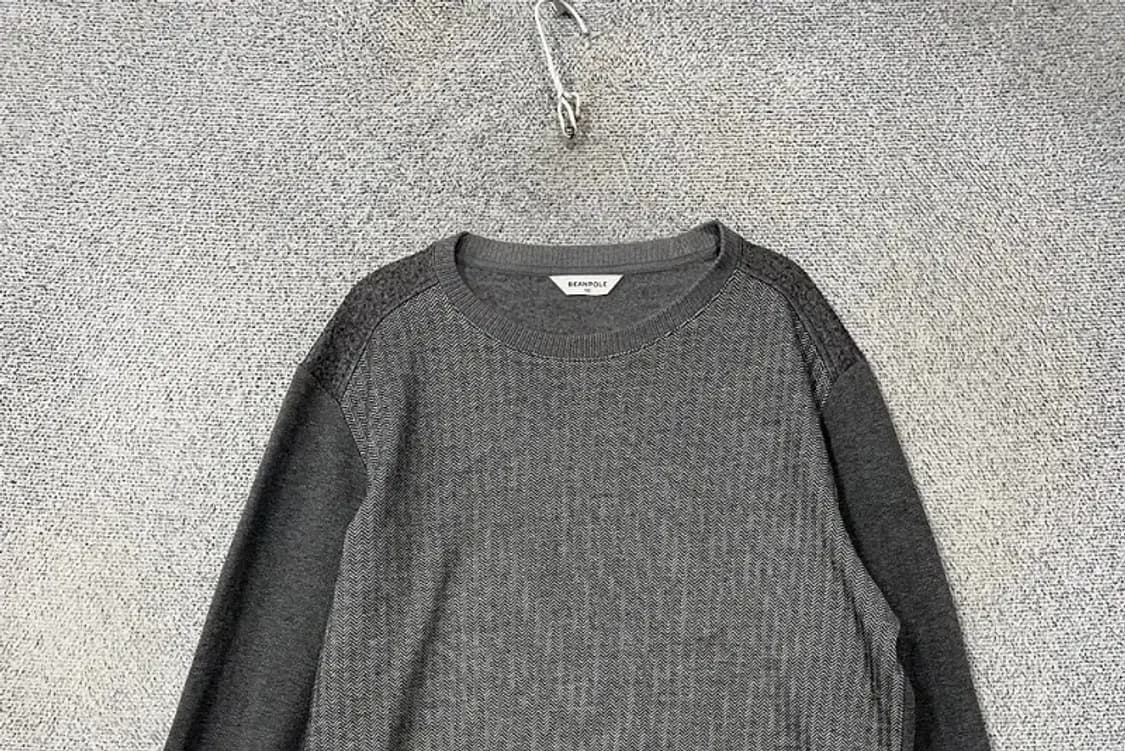 빈폴 그레이 울 맨투맨 100 상품이미지3