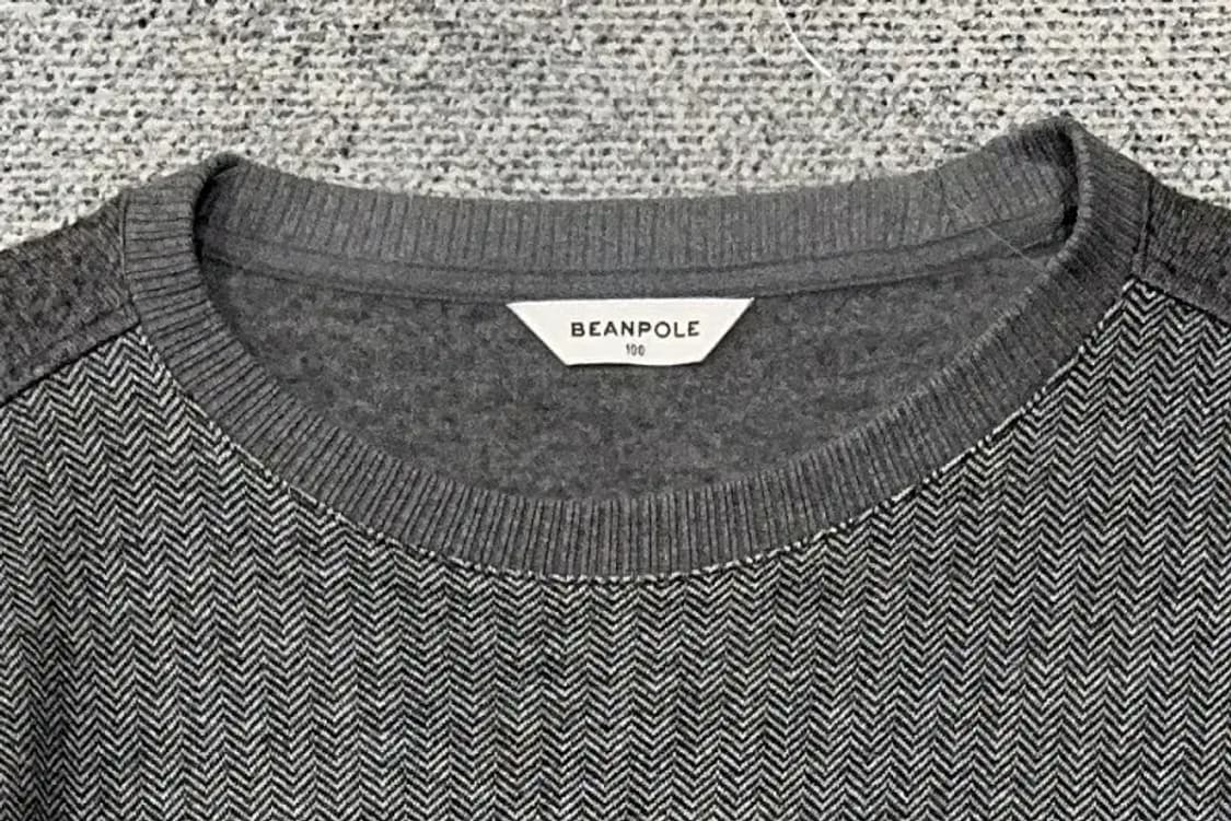 빈폴 그레이 울 맨투맨 100 상품이미지5