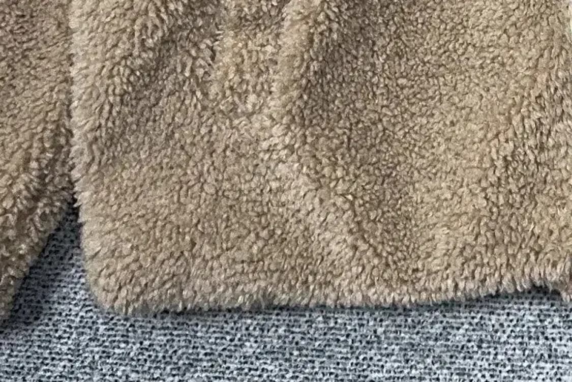 더 니트 컴퍼니 베이지 포켓 뽀글이 자켓 XL 상품이미지6