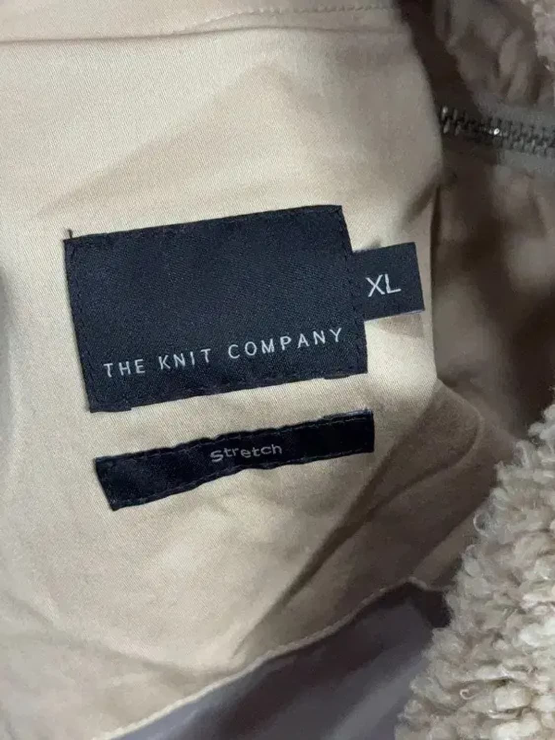 더 니트 컴퍼니 베이지 포켓 뽀글이 자켓 XL 상품이미지7