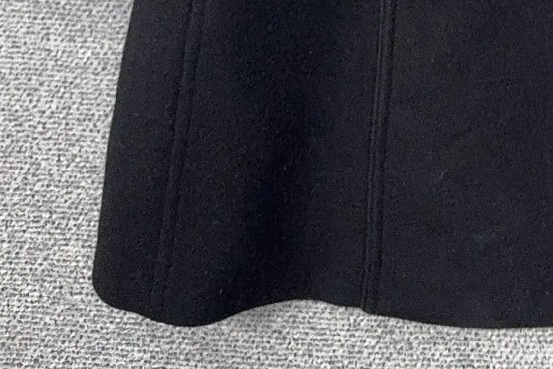 지이크 블랙 울 트렌치 코트 105-180(105) 상품이미지6