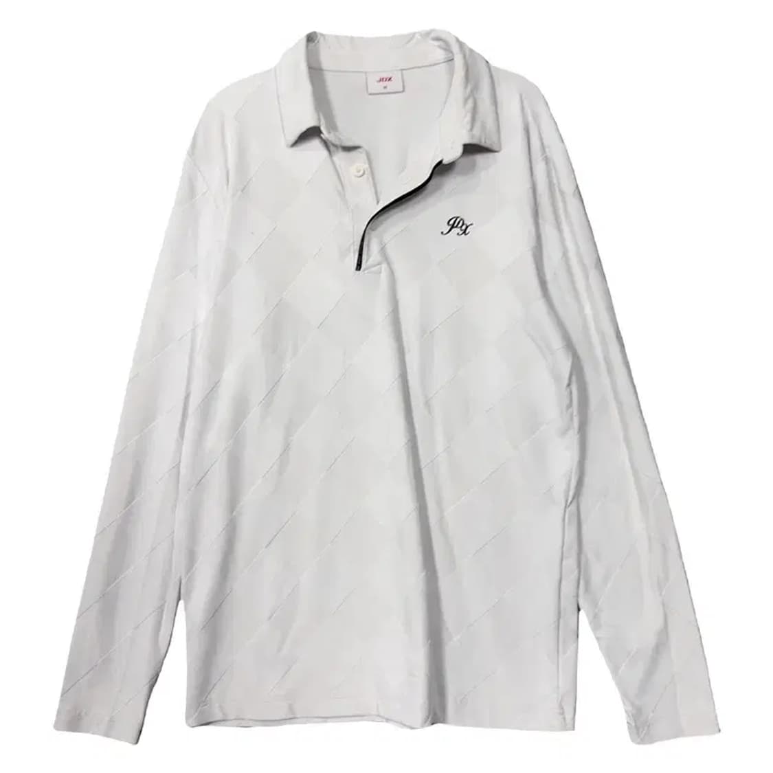 JDX 라이트 그레이 골프 긴팔 카라티 95 상품이미지1