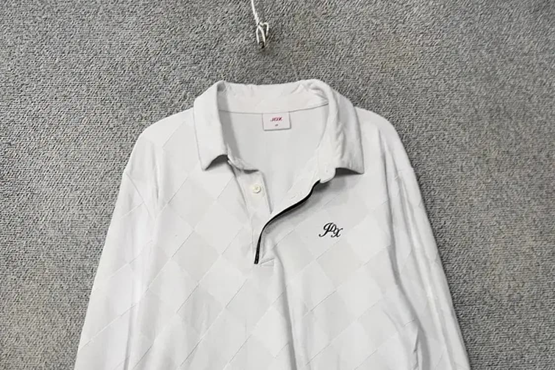 JDX 라이트 그레이 골프 긴팔 카라티 95 상품이미지3