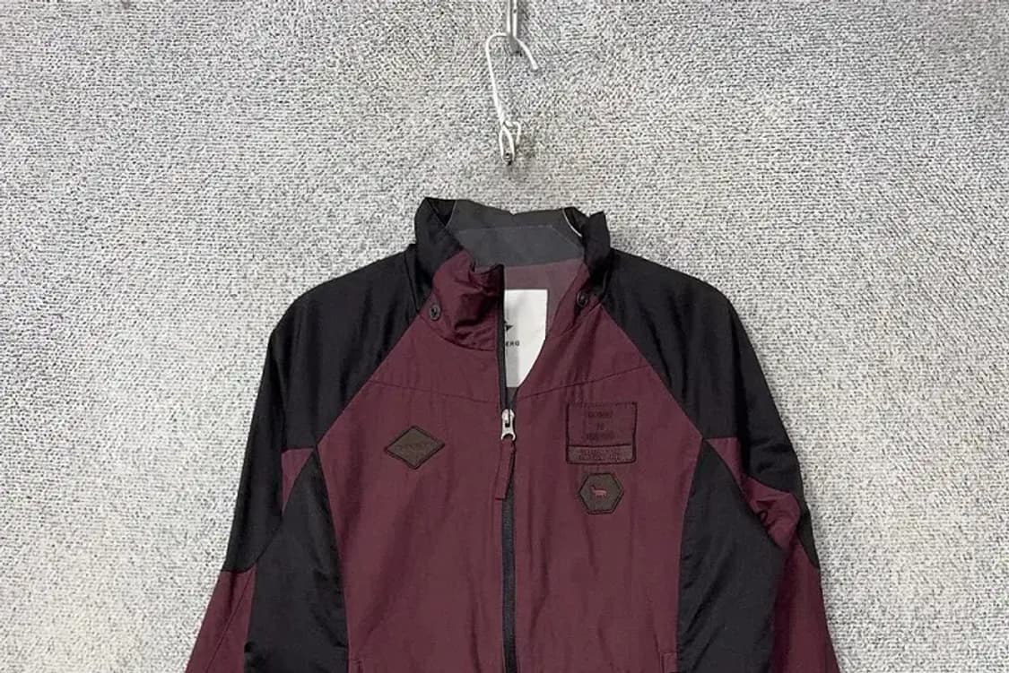네파 버건디 바람막이 S 상품이미지3