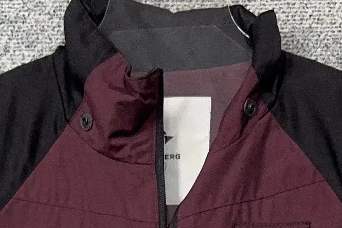 네파 버건디 바람막이 S 상품이미지5