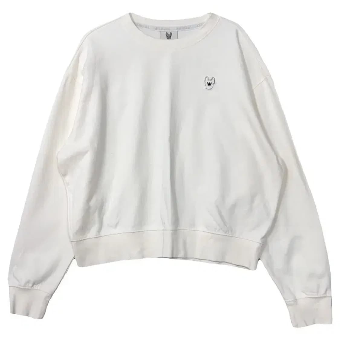 라이프워크 화이트 맨투맨 FREE 상품이미지1