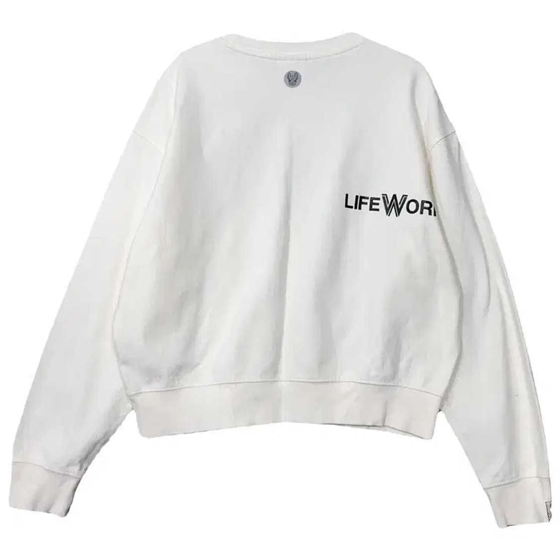 라이프워크 화이트 맨투맨 FREE 상품이미지2