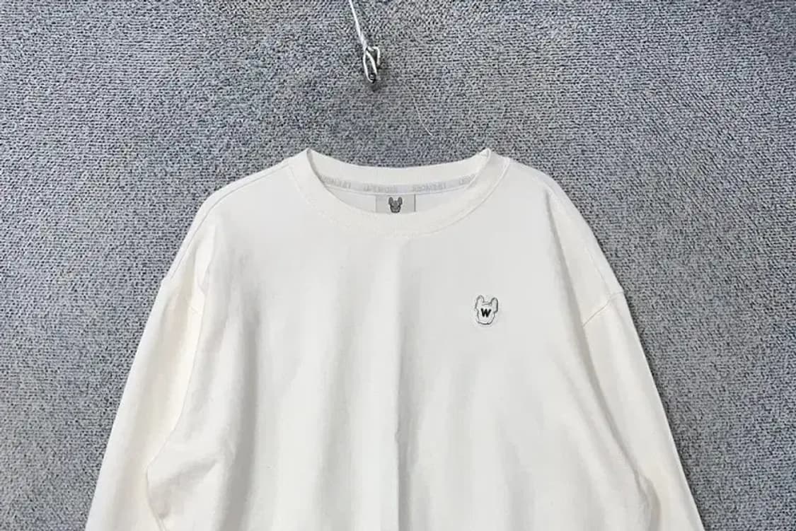 라이프워크 화이트 맨투맨 FREE 상품이미지3