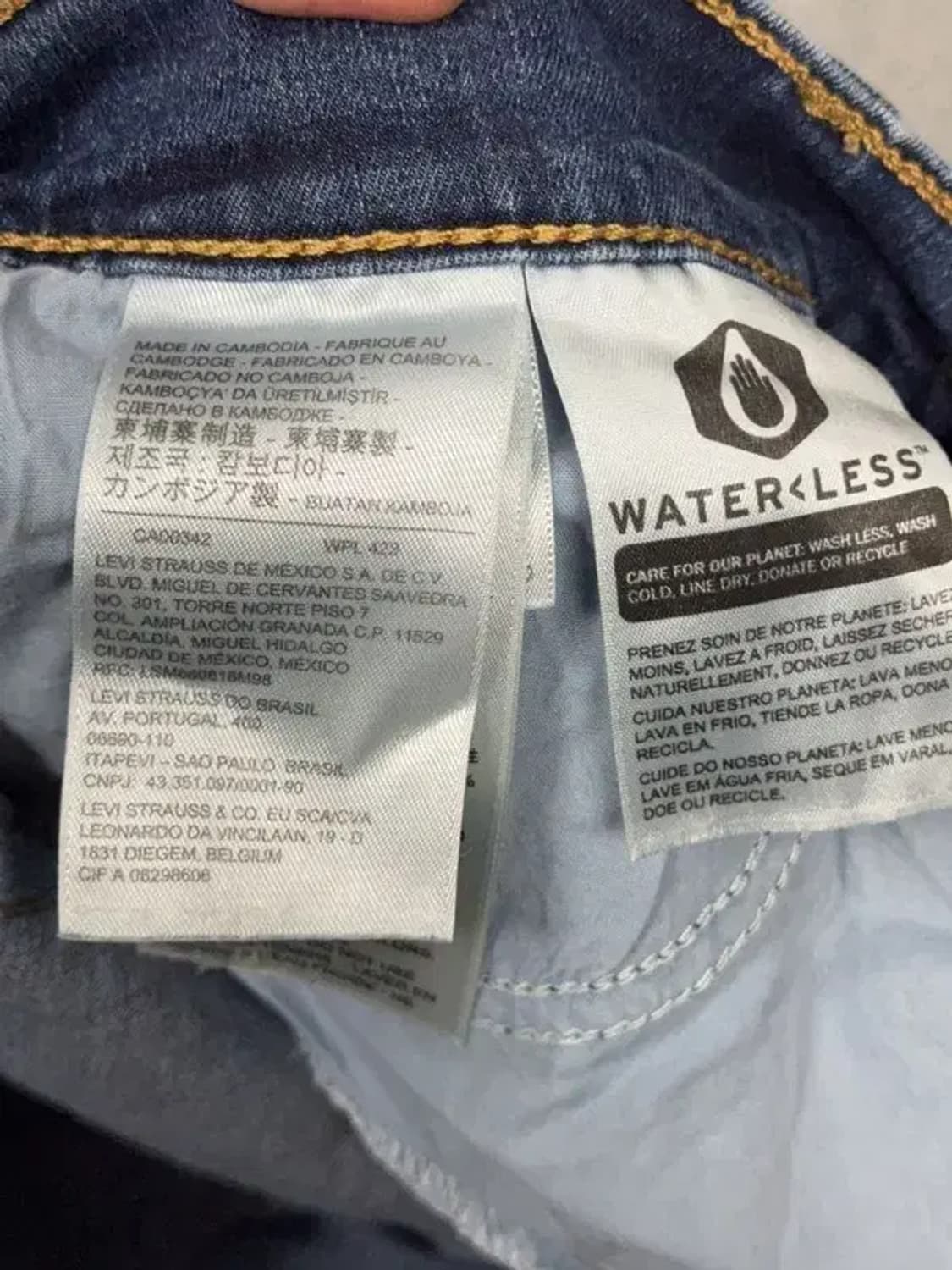 리바이스 여성 캐주얼 크롭진 25 상품이미지8