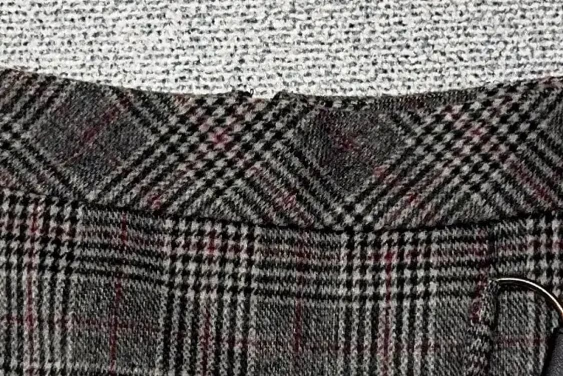 미센스 체크 그레이 울 스커트 67-92 상품이미지5