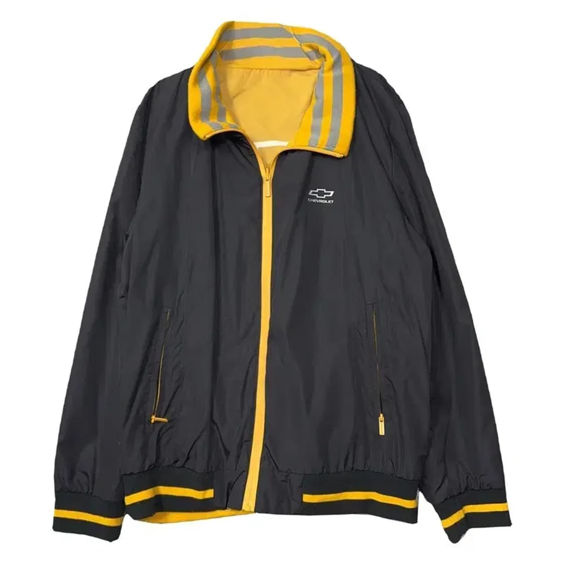 쉐보레 양면 블랙 옐로우 나일론 자켓 XL 상품이미지1