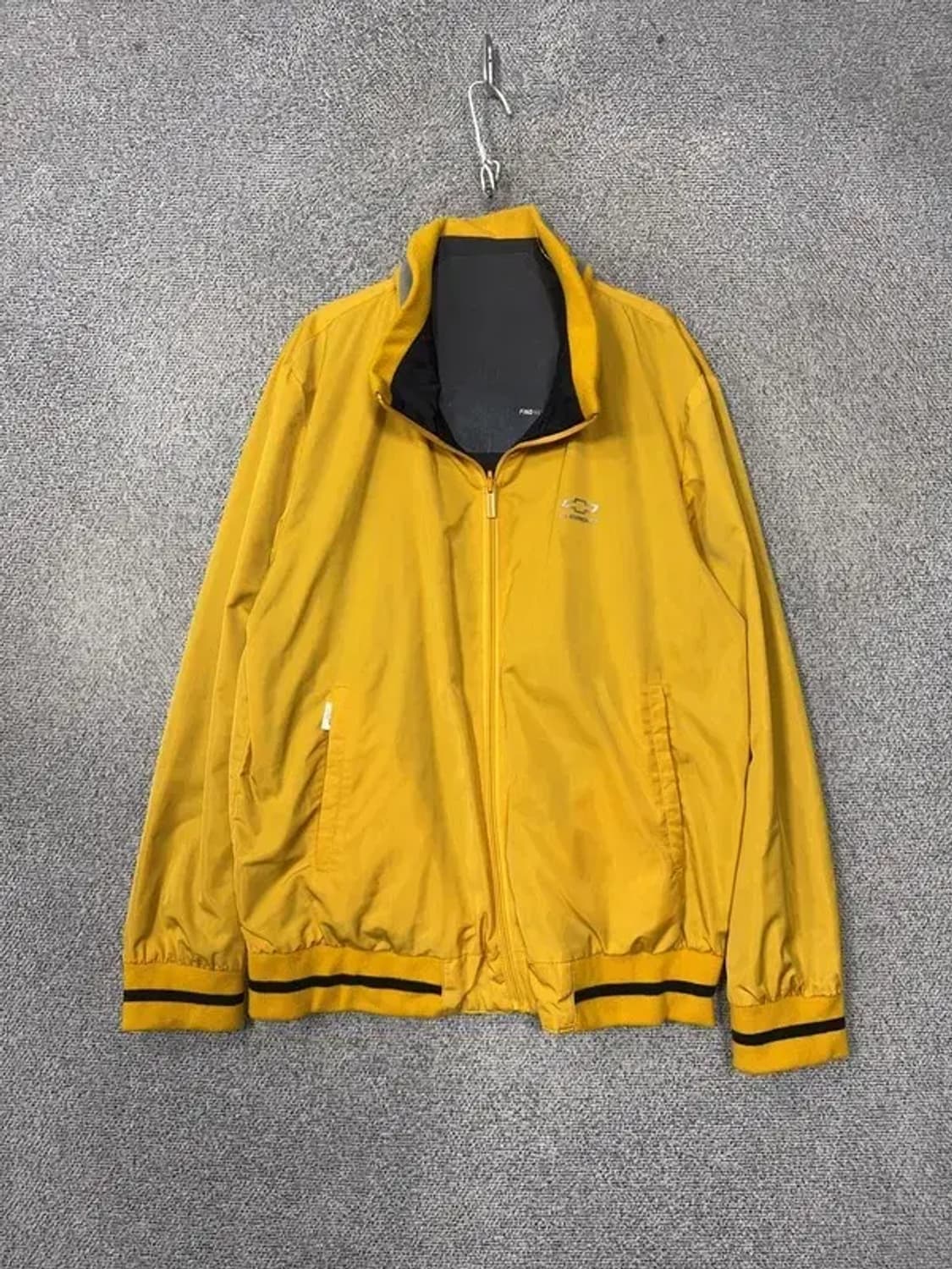 쉐보레 양면 블랙 옐로우 나일론 자켓 XL 상품이미지4