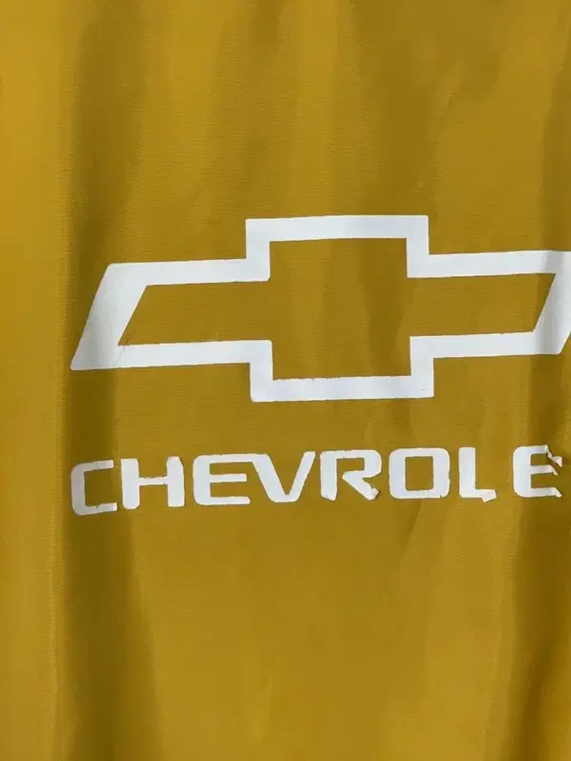 쉐보레 양면 블랙 옐로우 나일론 자켓 XL 상품이미지9