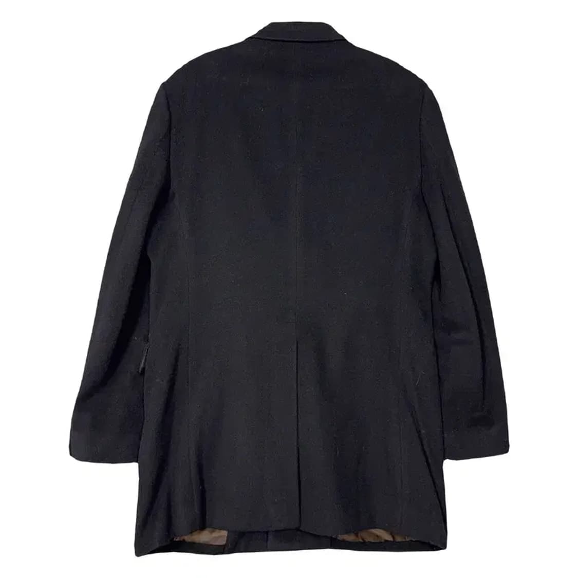 지오지아 블랙 남성 클래식 울 코트 M 상품이미지2