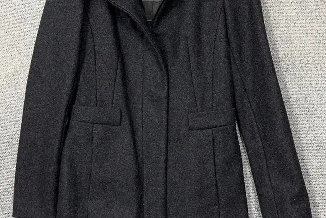 자라 그레이 울 롱코트 S 상품이미지4