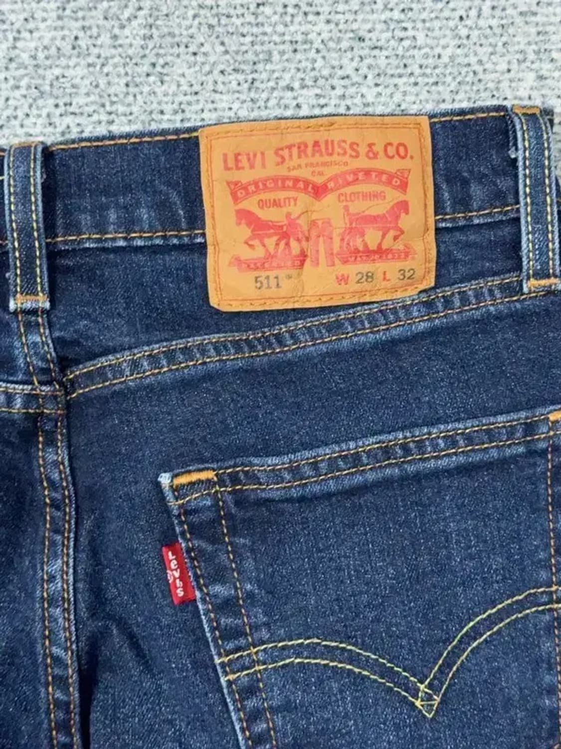 리바이스 진청 511 청바지 28 상품이미지6