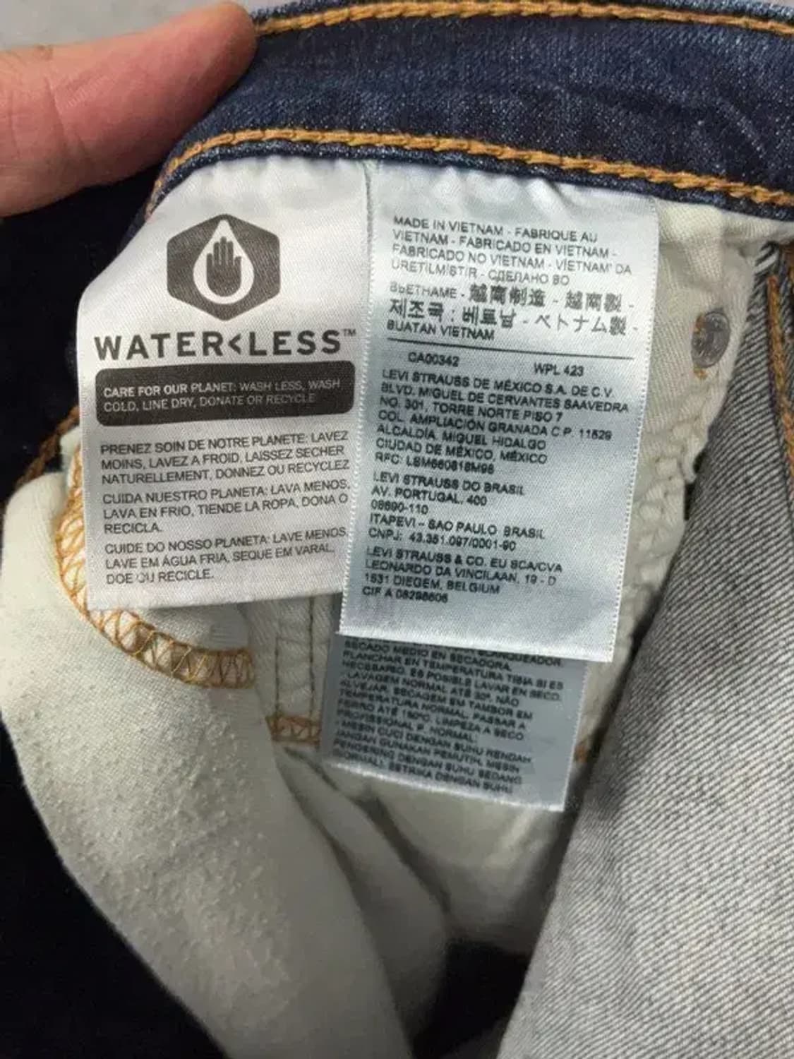 리바이스 진청 511 청바지 28 상품이미지7