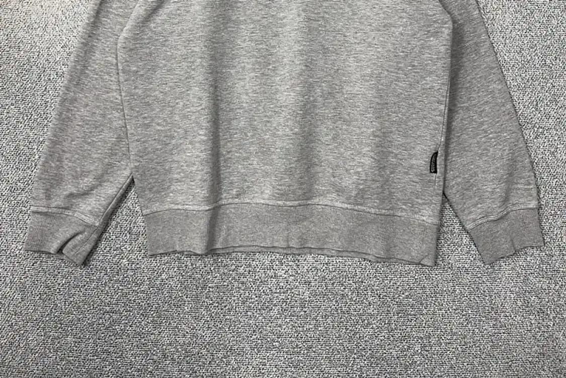 그루브라임 프린팅 라이트 그레이 맨투맨 L 상품이미지4