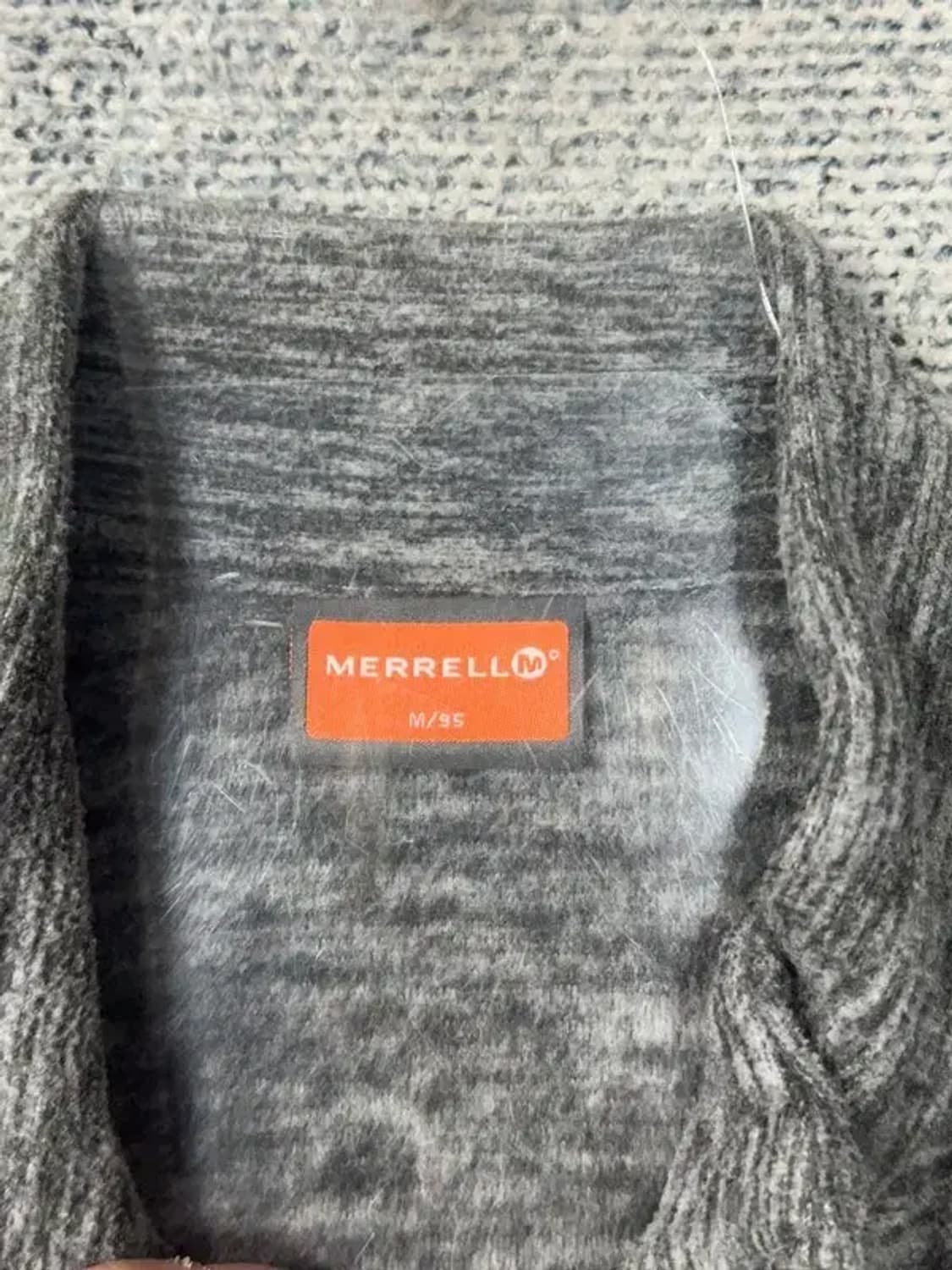 머렐 그레이 배색 후리스 집업 95 상품이미지6