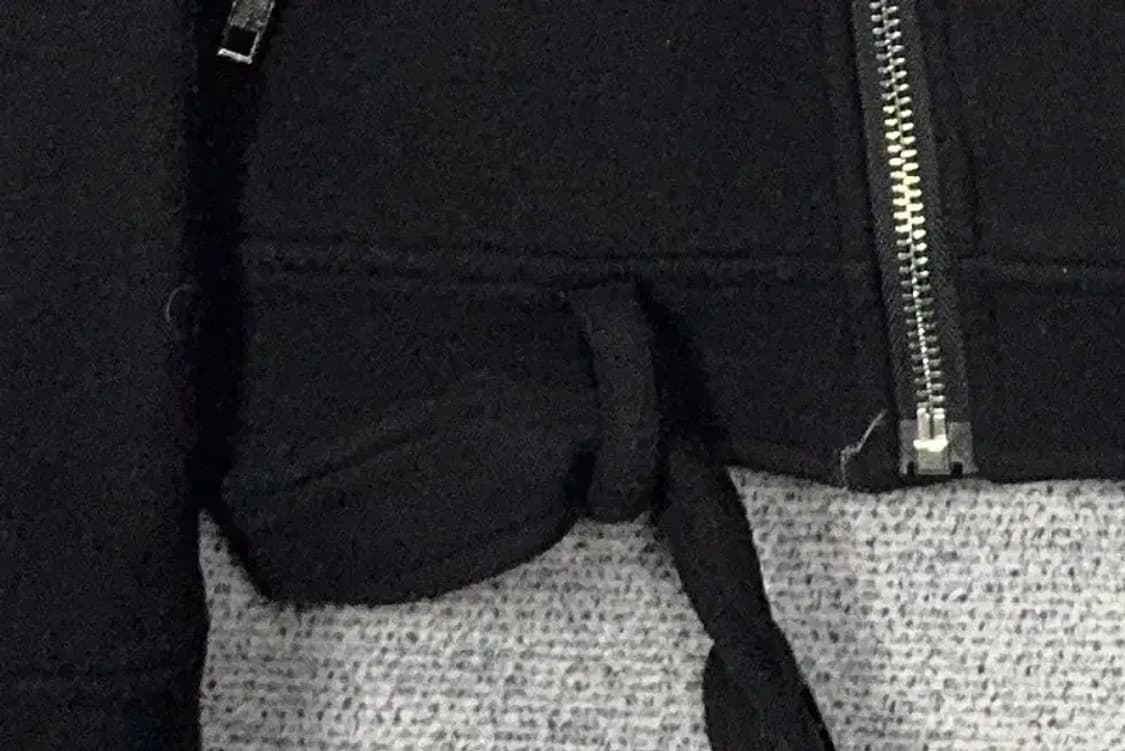 배리드얼라이브 블랙 울 라이더 자켓 MEDIUM 상품이미지7