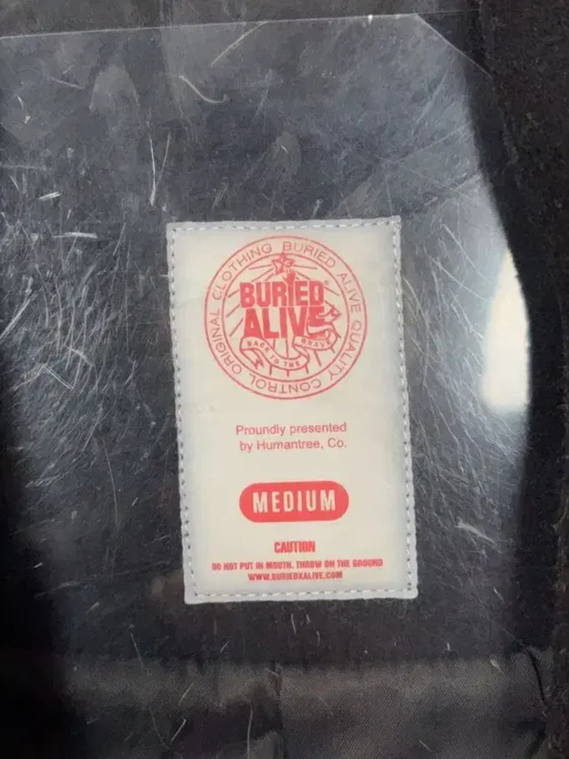 배리드얼라이브 블랙 울 라이더 자켓 MEDIUM 상품이미지8