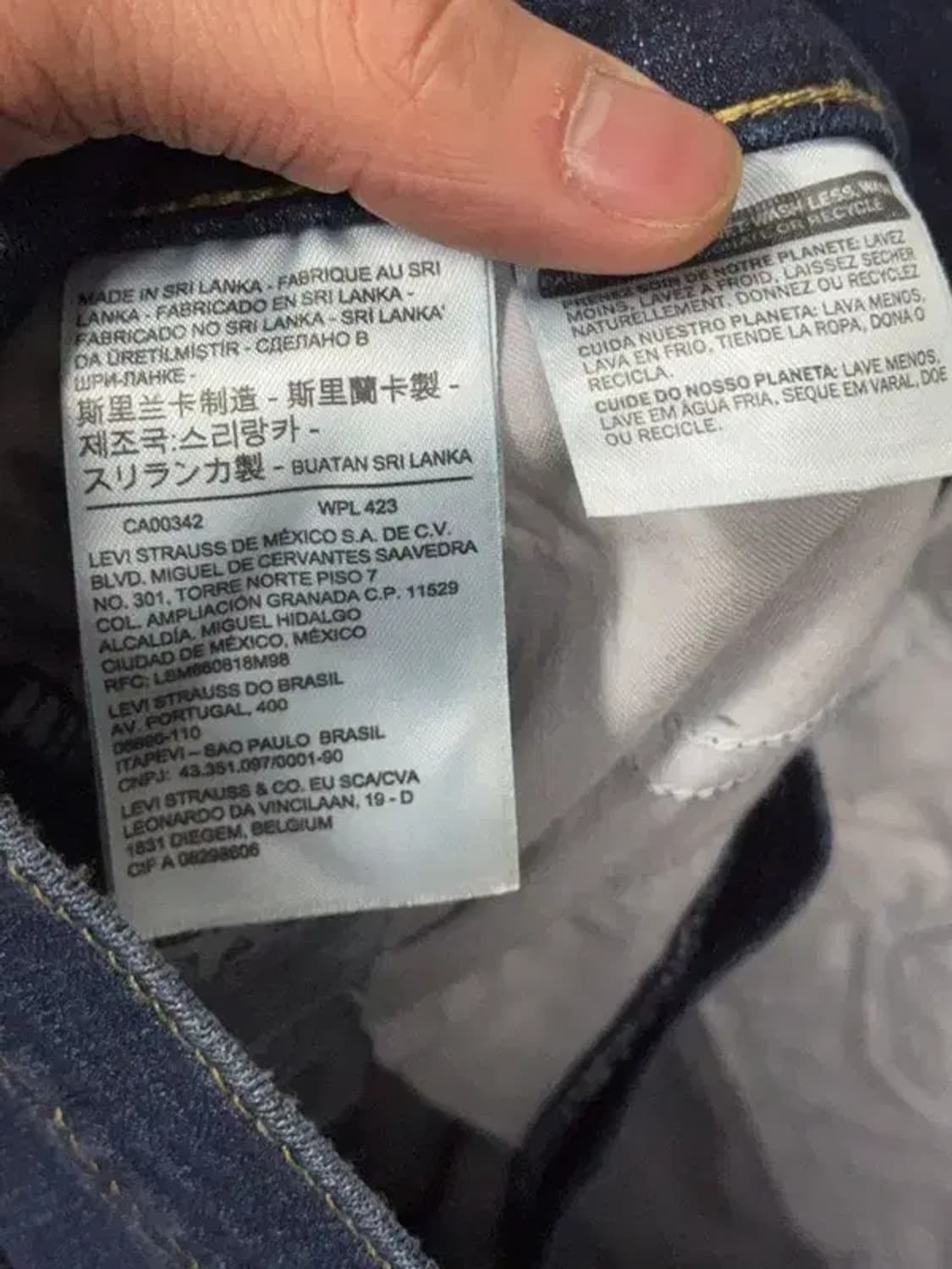 리바이스 캐주얼 스키니진 27 상품이미지8