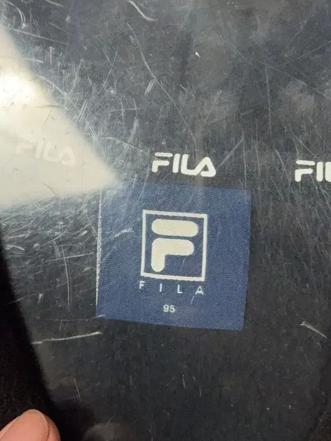 휠라 프린팅 블랙 후드티 95(M) 상품이미지7