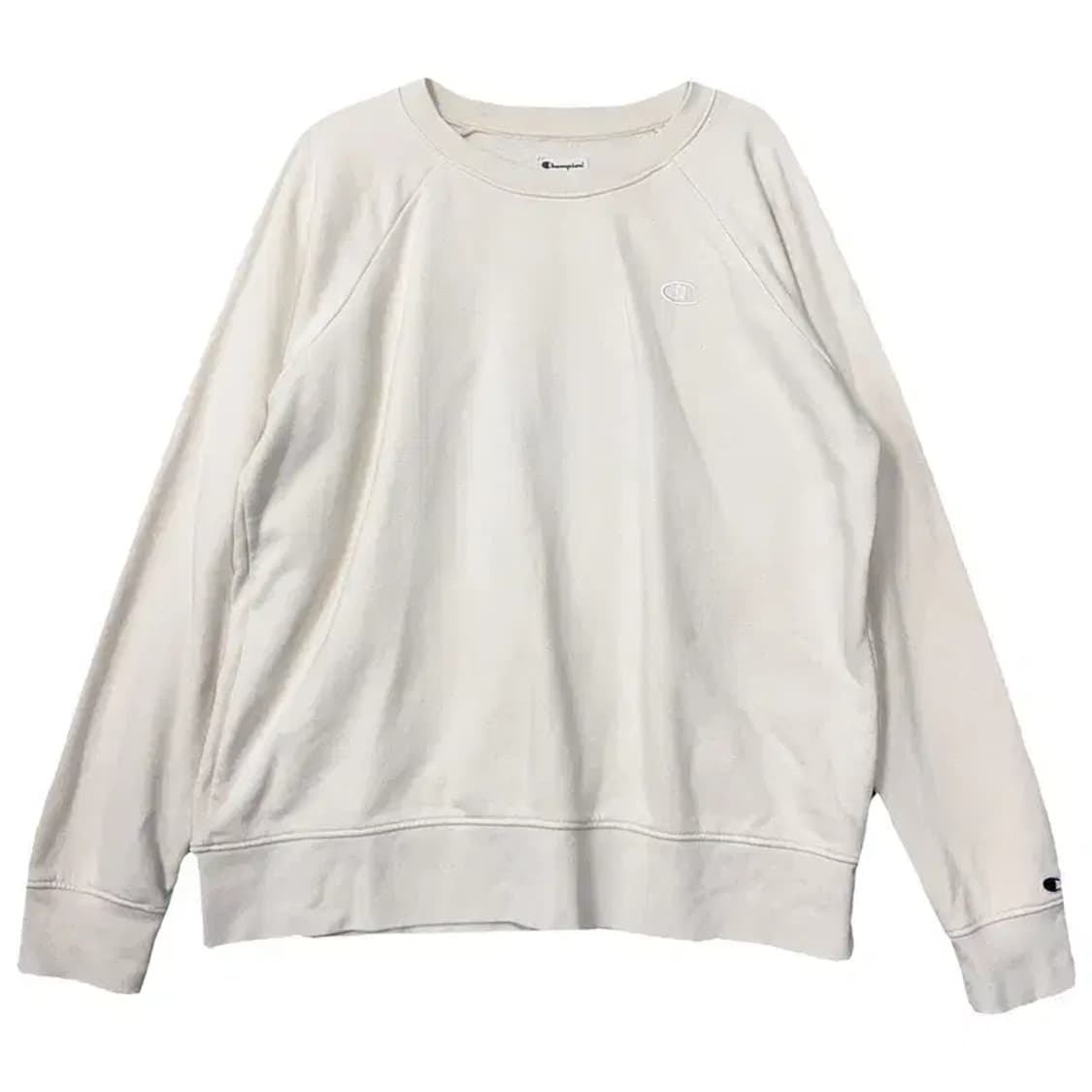 챔피온 크림 로고 맨투맨 S/CH 상품이미지1